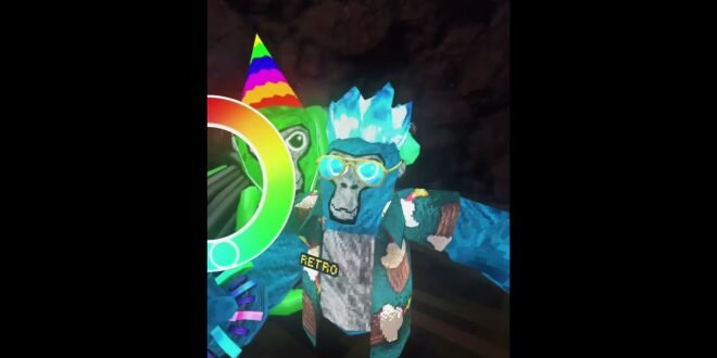 Gorilla Tag Color Wheel Trend #gorillatag #goviral #vr #gtcs